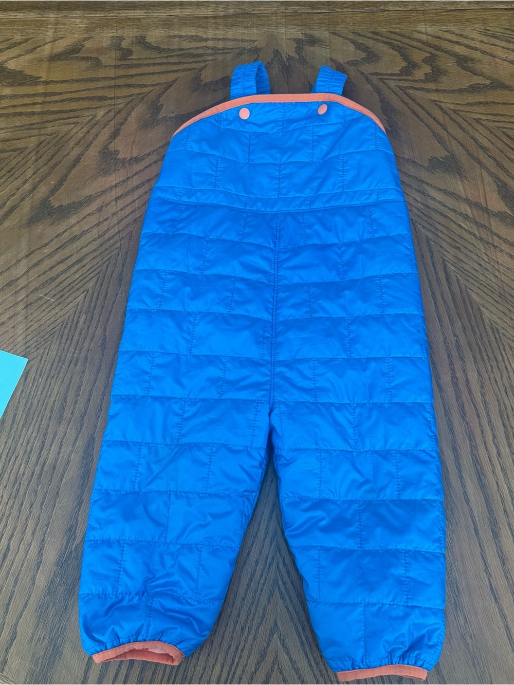 Patagonia Baby Nano Puffer-Alls in Color Uplift Blue - Picture 8 of 8